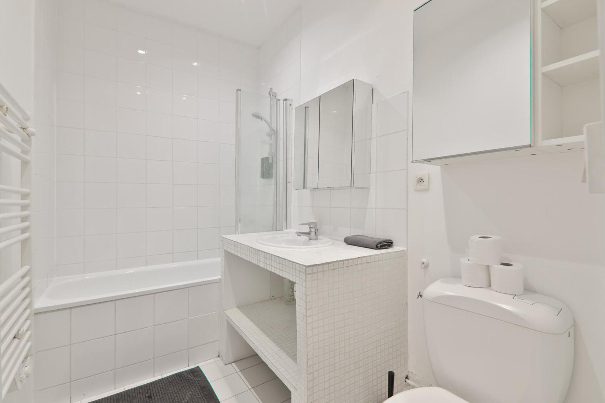 Appartement Mezzanine Quartier Chatelet Les Halles 4 Free Netflix Paříž Exteriér fotografie