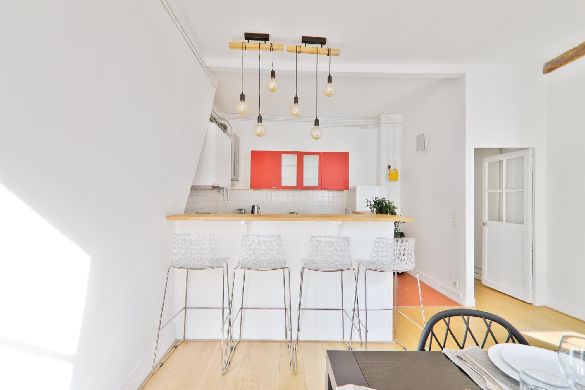 Appartement Mezzanine Quartier Chatelet Les Halles 4 Free Netflix Paříž Exteriér fotografie