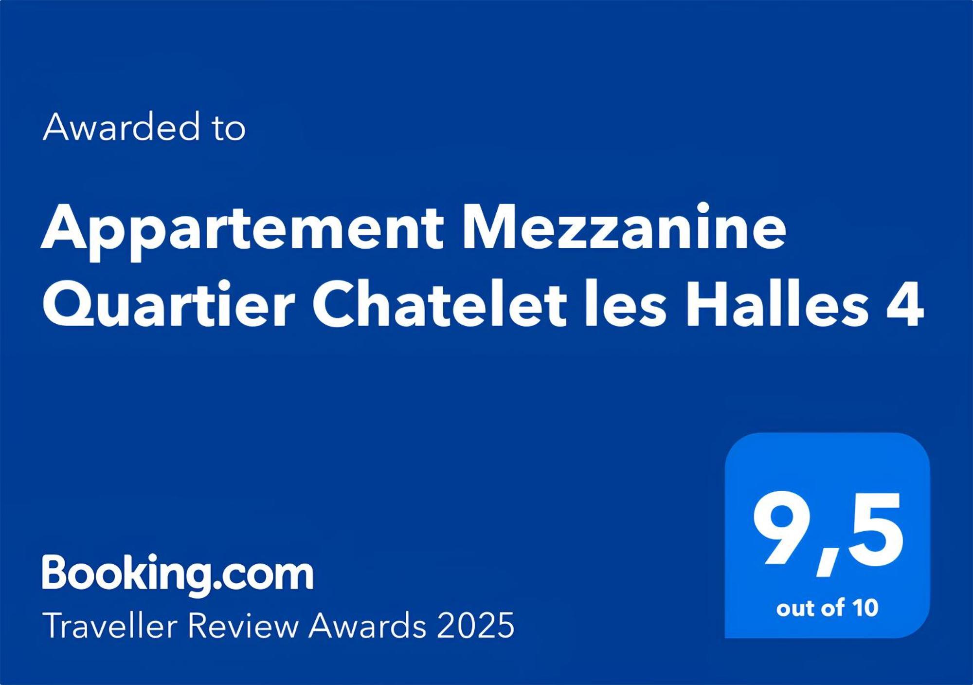 Appartement Mezzanine Quartier Chatelet Les Halles 4 Free Netflix Paříž Exteriér fotografie